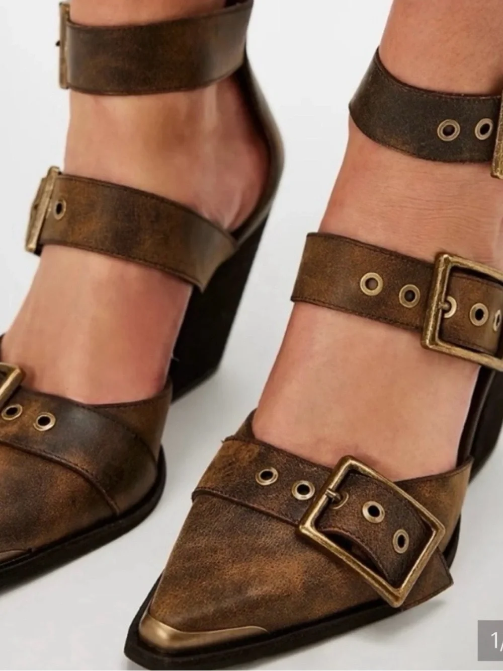 Free People x Jeffrey Campbell Hendrix Heels Size 8 NIB
